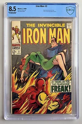 Buy Iron Man 3 , VF+ , CBCS 8.5 , Key  - Happy Hogan Becomes The Freak • 250£