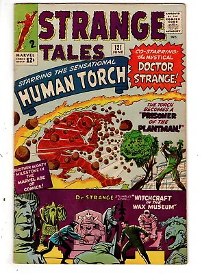 Buy Strange Tales #121 (1964) - Grade 6.0 - 1st Cover Appearance Of Baron Mordo! • 64.28£
