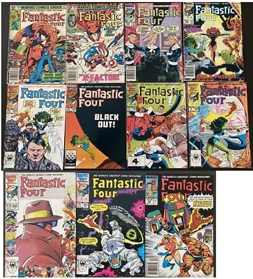 Buy Fantastic Four 249, 250, 265, 286, 292, 293, 294, 295, 296, 297, 308, LOT Of 11 • 50.21£