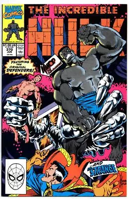 Buy Incredible HULK #370, VF/NM, Grey, Bruce Banner, 1968 1990, Marvel, Defenders • 7.12£