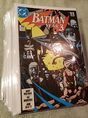 Buy Batman 436 VF Or Better DC Comics 1989 1st Tim Drake • 3.99£