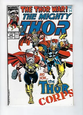 Buy THOR # 440 (1st App THOR CORPS, Thor War Part 3, DeFalco/Frenz, 1991) VF/NM • 6.95£