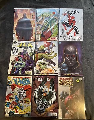 Buy Comic Book Lot Amazing Spider-Man #386 Batman Variant Marvel Zombies DC VF JLA • 8£