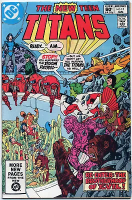 Buy New Teen Titans #15 (dc 1982) Vf First Print • 5.50£