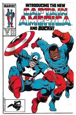 Buy Captain America #334 First Lemar Hoskins As Bucky FN/VFN (1987) Marvel Comics • 12£
