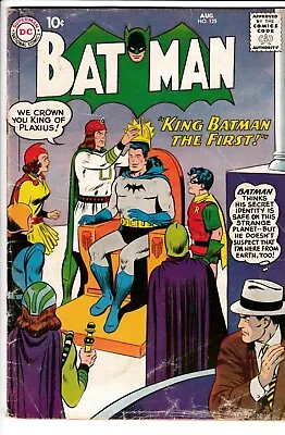 Buy BATMAN #125, KING BATMAN THE FIRST!, DC Comics (1959) • 80£