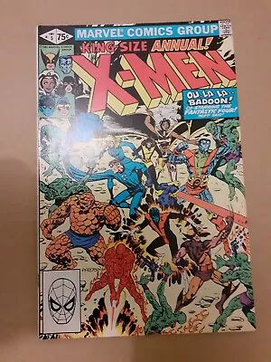 Buy X-Men King Size No 5 Mole Man Fine/Very Fine  Condition 1981 Marvel Comic • 10.50£