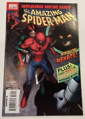 Buy Amazing Spider-man #550 1st Lily Hollister As Menace 2008 NM • 7.89£