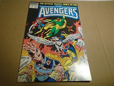 Buy THE OFFICIAL MARVEL INDEX TO THE AVENGERS #3 Squarebound NM 1987 • 2.69£