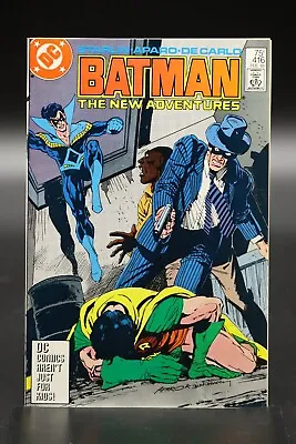 Buy Batman (1940) #416 2nd Print Jim Aparo Cover & Art The New Adventures VF+ • 4£