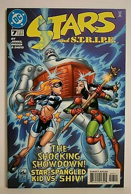 Buy DC STARS AND STRIPE #7 1st Ap Cindy Burman (Shiv) Origin Story SS Kid -STARGIRL • 5.58£