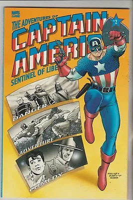 Buy *** Marvel Comics Adventures Of Captain America Sentinel Of Liberty #2 Vf+ *** • 4£