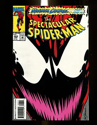 Buy Spectacular Spider-man 203 (9.2) Maximum Carnage 13 Of 14 Marvel (b067) • 9.59£