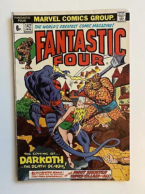 Buy Marvel Comics: Fantastic Four #142: ‘The Coming Of Darkoth The Destroyer’ • 12£