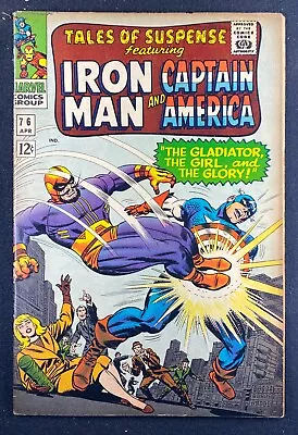 Buy Tales Of Suspense (1959) #76 FN (6.0) Iron Man Captain America 1st App Ultimo • 35.56£