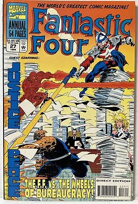 Buy Fantastic Four Annual #27 (1994) 1st App Time Variance Authority Loki Marvel *NM • 11.85£