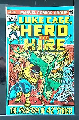 Buy Hero For Hire (Vol 1) Luke Cage #   4 (VFN+) (VyFne Plus+)  RS003 ORIG US • 51.49£