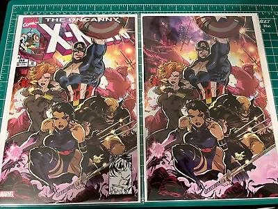 Buy [2 Pack] Uncanny X-men 268 Facsimile Edition Unknown Comics Kaare Andrews Exclus • 22.24£