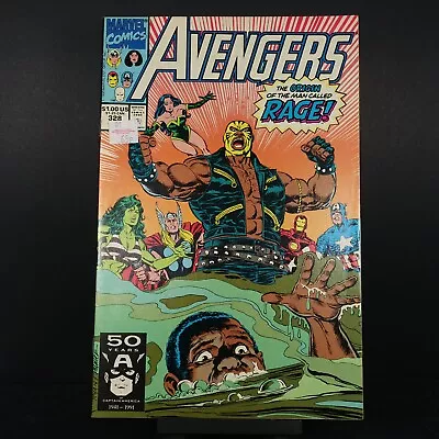 Buy The Avengers #328 - Marvel Comics - 1991 - 8.5 • 2.69£