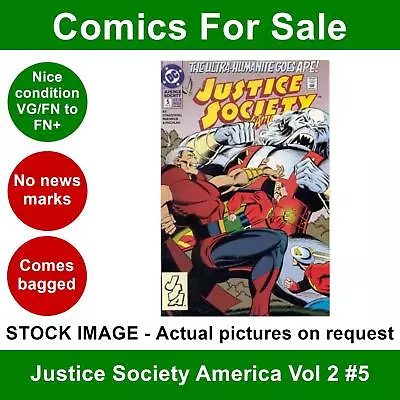 Buy DC Justice Society America Vol 2 #5 Comic - VG/FN+ 01 Dec 1992 • 3.99£