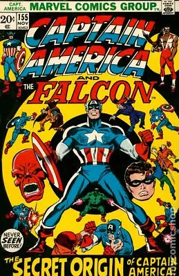 Buy Captain America #155 VG 1972 Stock Image • 12.25£
