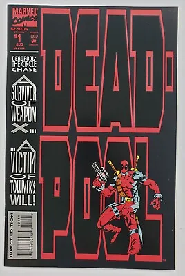 Buy Deadpool: The Circle Chase #1 In VF-NM Condition. Marvel Comics  • 19.77£
