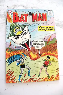 Buy 1960 BATMAN #136 Nice Challenge Of The JOKER Cover Silver Age DC Comic Book VG • 159.10£