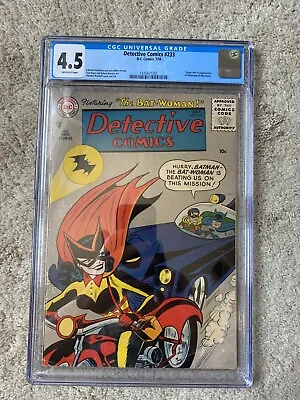 Buy Detective Comics #233 CGC 4.5 First Kathy Kane Batwoman 1956 • 1,954.40£