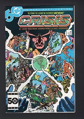 Buy Crisis On Infinite Earths #3 Vol. 1 2nd Cameo Anti-Monitor DC Comics '85 VF/NM • 3.94£