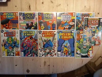 Buy Justice League / International  #1-10, 24. DC Comics 1987-89. • 26.99£