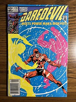 Buy Daredevil 174 Newsstand 1st Meeting With Heroes For Hire Marvel Comics 1982 L • 9.42£