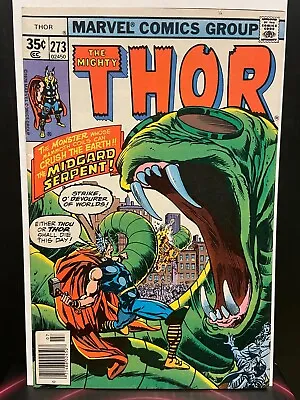 Buy Mighty Thor #273 Marvel 1978 1st Red Norvell FN / VF • 8.68£