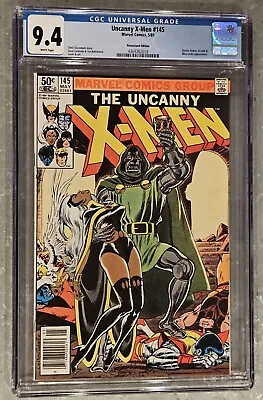 Buy UNCANNY X-MEN #145 - CGC 9.4 - Doctor Doom - NEWSSTAND Edition • 79.62£