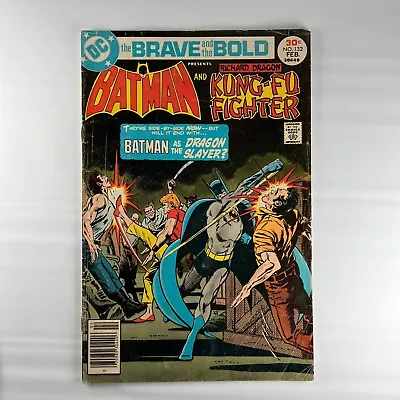 Buy Brave And The Bold #132 Batman Richard Dragon Kung Fu Fighter 1977 DC Comics • 7.85£