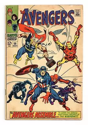 Buy Avengers #58 GD/VG 3.0 1968 • 24.51£