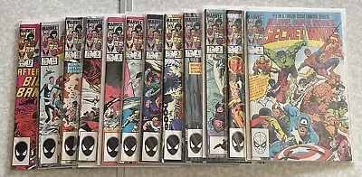 Buy Marvel Super Heroes Secret Wars 1984 Comics Complete Set #1 - 12 All Direct • 319.81£