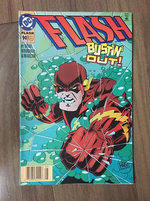 Buy Flash # 90 Fine Dc Comics 1994 Newsstand • 1.78£