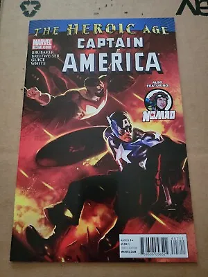 Buy Captain America 607 NM 1st App Beetle Janice Lincoln Daredevil Show Marvel 2010  • 18.96£
