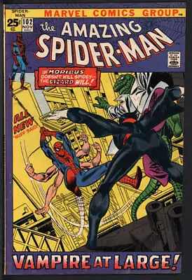 Buy Amazing Spider-man #102 6.0 // Origin + 2nd App Morbius Marvel 1971 • 57.57£