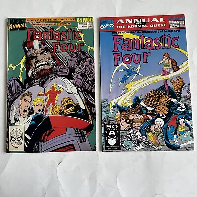 Buy Fantastic Four Annual #23 + #24, Lot Of 2, Marvel Comics 1990-91 • 6.43£