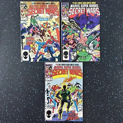 Buy Marvel Super-Heroes Secret Wars Lot #5 #6 #11  Julia Carpenter, Doom *9.0 VF/NM • 20.56£