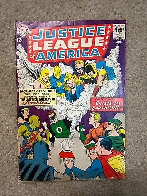 Buy Justice League Of America #21 GD/VG 3.0 1963 1st SA App. Hourman, Dr. Fate • 88.47£