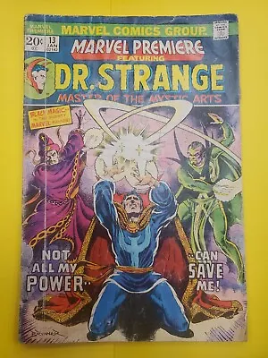 Buy Marvel Premiere #13 Dr.Strange 1974 • 11.06£