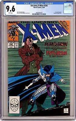 Buy Uncanny X-Men #256 CGC 9.6 1989 4064404024 • 65.44£
