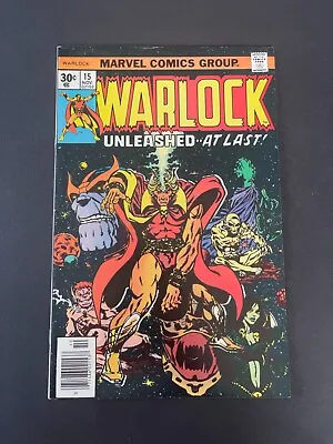 Buy Warlock #15 - First Cover Appearance Of Gamora (Marvel, 1976) VF • 21.37£