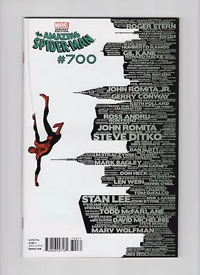 Buy The Amazing Spider-Man #700 Marvel 2013, New York Skyline Variant • 39.97£