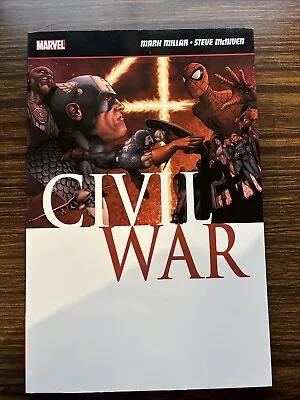 Buy Civil War By Mark Millar (2007, Paperback) Marvel TPB  • 5£