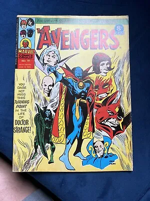 Buy The Avengers Comic - No.91 - June 14 1975 • 2.50£