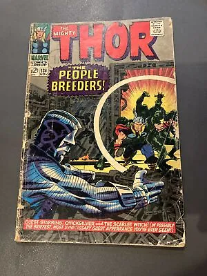 Buy Thor #134 - 1st App High Evolutionary - Marvel Comics - 1966 • 125£