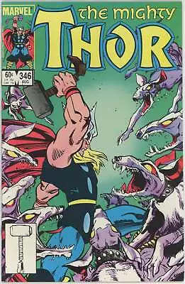 Buy Thor #346 (1962) - 7.0 FN/VF *Ragnarok And Roll/Malekith* • 2.69£